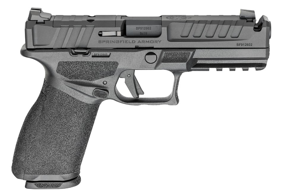 SPRINGFIELD ARMORY ECHELON PISTOL U-NOTCH SIGHTS W/COMP LOW CAPACITY 9 MM 4.5IN BARREL 2 MAGS 2-10RD EC9459BLC-U-COMP - Taurus Savings